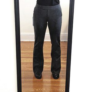 Express Gray Low Rise Flare Leg Work Pant